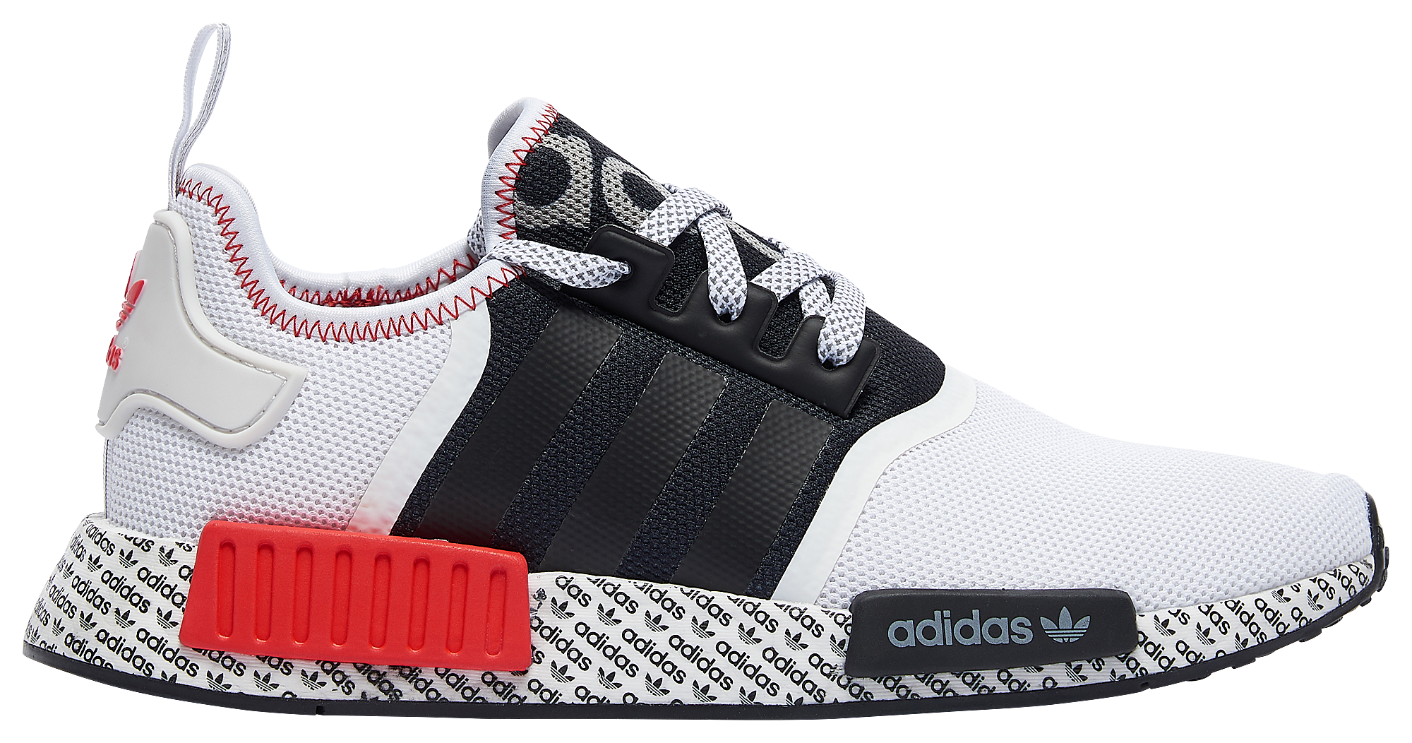 adidas Core NMD R1 Black White Clear Pink His trainers